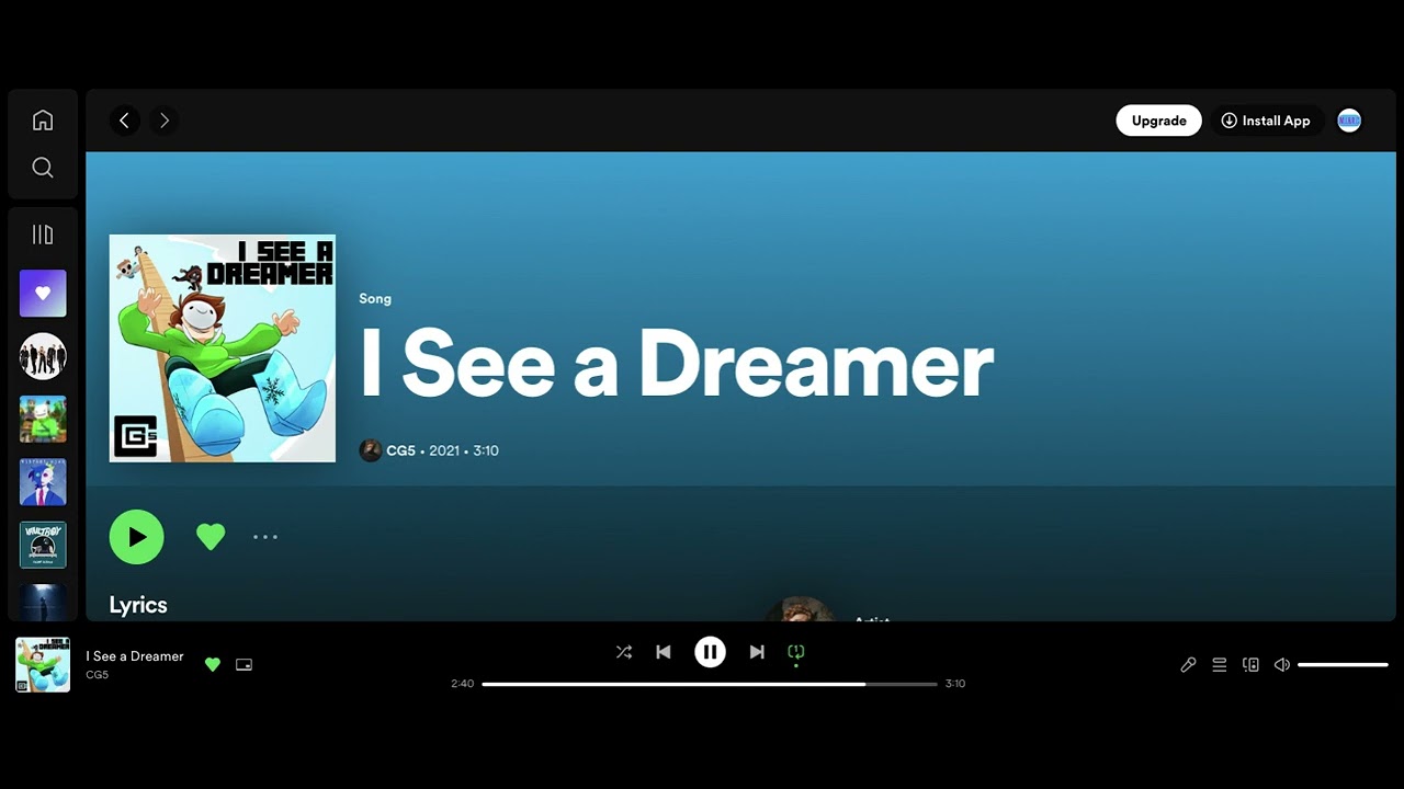 I See A Dreamer: (1 hour loop) By: Cg5. - YouTube