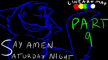 48 Hour OC Lineart MAP - Say Amen/Saturday Night - Panic! At The Disco - CLOSED - 23/31 DONE