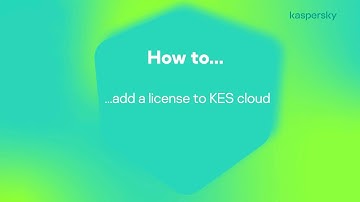 How to add a license to Kaspersky Endpoint Security Cloud