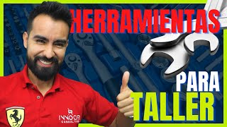 🛠 HERRAMIENTAS para taller MECANICO 💥 Lo que NO TE PUEDE FALTAR