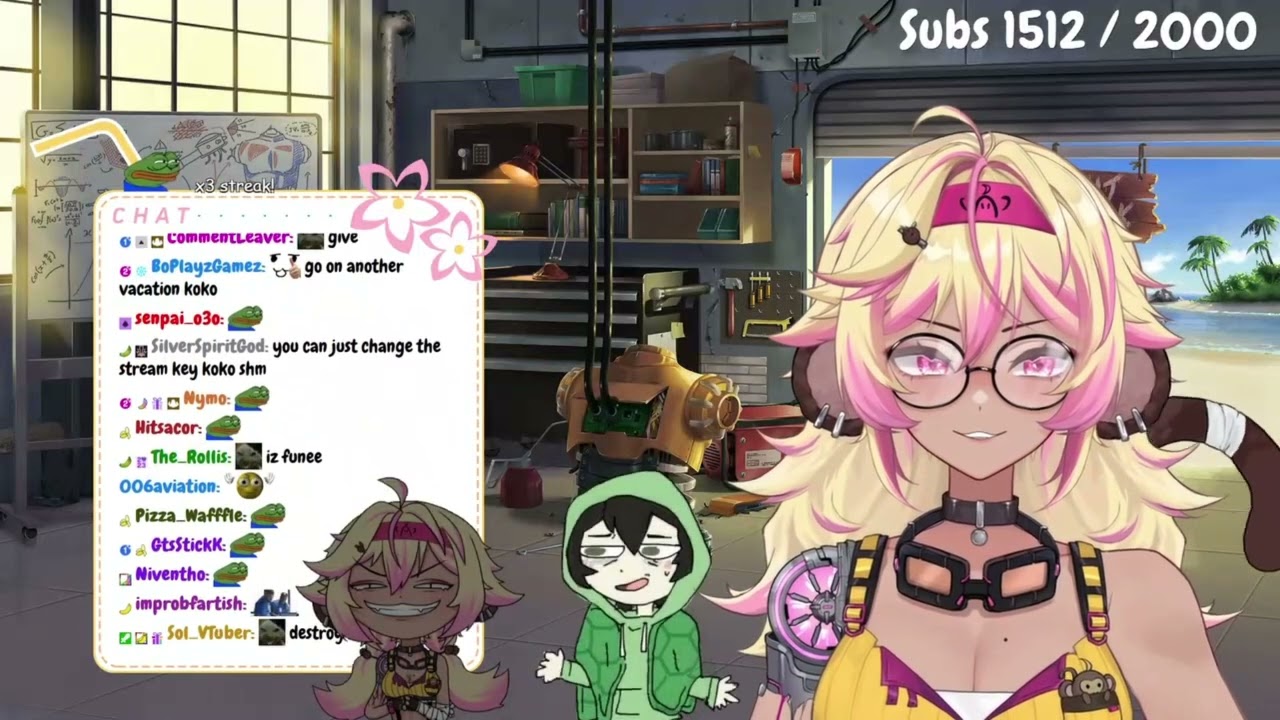 Vedal Ask For Koko's Stream Keys