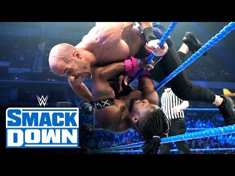 The New Day vs. Nakamura & Cesaro – SmackDown Tag Team Championship Match: SmackDown Nov. 29, 2019