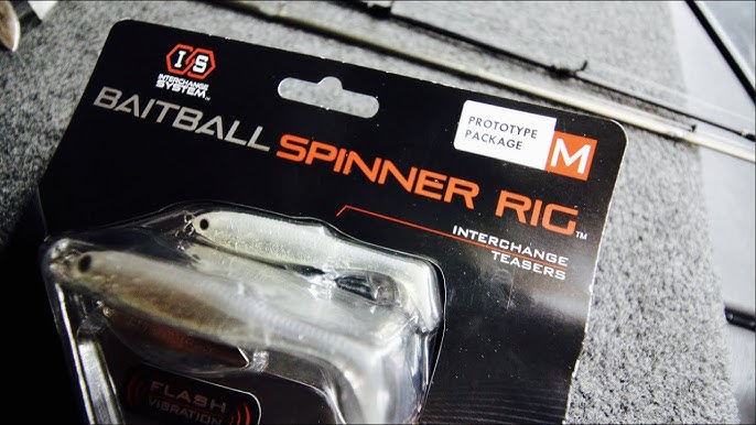 LiveTarget Baitball Spinner Rig  Lure Review (Underwater Footage