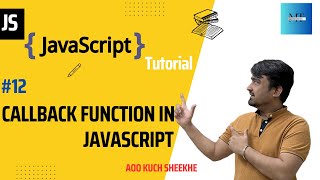 [#12]  callback function in JavaScript | JavaScript Tutorials in Hindi  | 2023
