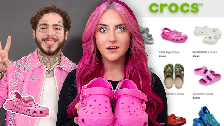Rating EVERY Celebrity CROCS Collaboration | Celebri-TEA