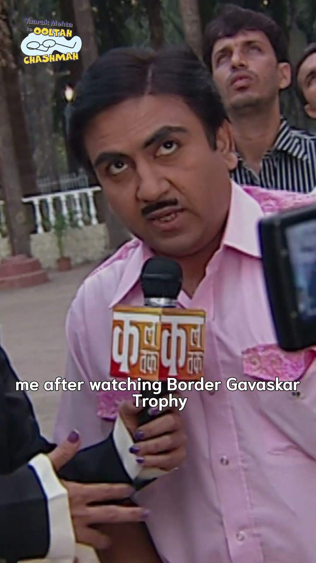 me after watching border gavaskar trophy!#tmkoc #comedy #relatable #shorts #comedyvideo #funny