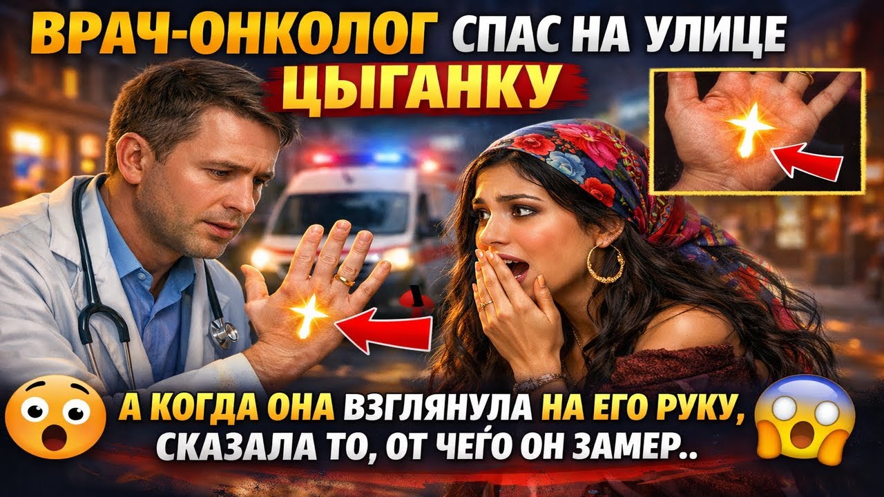 ВРАЧ ОНКОЛОГ СПАС НА УЛИЦЕ ЦЫГАНКУ А КОГДА ОНА ВЗГЛЯНУЛА НА ЕГО РУКУ, СКАЗАЛА ТО, ОТ ЧЕГО ОН З
