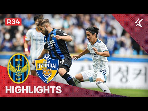 Incheon Ulsan Hyundai Goals And Highlights