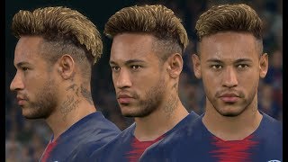 Neymar New Face Hair PES 2017