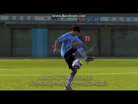FIFA 11 Juggling Tricks TUTORIAL.flv