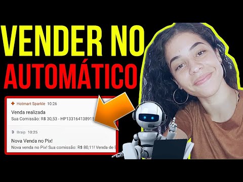 VENDER NO AUTOMÁTICO COM O Robô Afiliado GRATUITO *maquina de vendas*