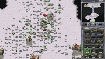 Red Alert Remastered-Mujalli Mod-Random+Hard AI VS 3 Hard AI "Valley of Frozen Souls"