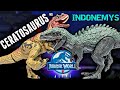 Jurassic World Alive INDONEMYS vs CERATOSAURUS by Takara Tomy Review!!!