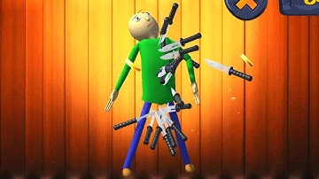 KICK THE BALDI! - iOS Gameplay HD