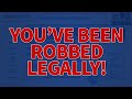 لقد تعرضت للسرقة القانونية ولكن المساعدة هنا 