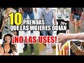 10 PRENDAS DEL GUARDARROPA MASCULINO QUE LAS MUJERES DETESTAN  ¡NO LAS USES!