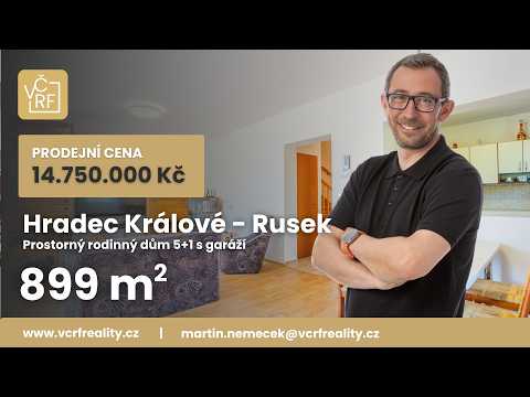 🏡 Prostorný rodinný dům 5+1 s garáží | Hradec Králové – Rusek
