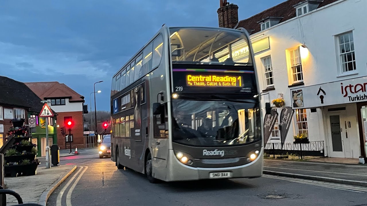 Reading Buses Enviro400 219 (SN61 BAA) On Route 1 To Central Reading ...