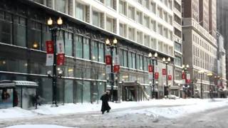 Downtown Chicago after Feb 1 Blizzard