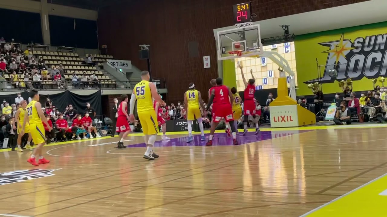 21年10月2日 サンロッカーズ渋谷 ジェームズ マイケル マカドゥー James Michael Mcadoo 26point Youtube