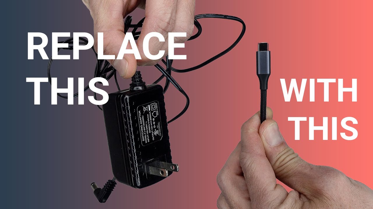 Ditching power bricks for USB-C