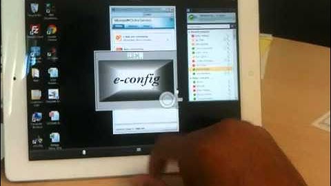 Windows 7 (VDI) on iPad 2
