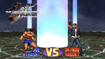[KOF Mugen] Joe Higashi Team vs Shingo Yabuki Team