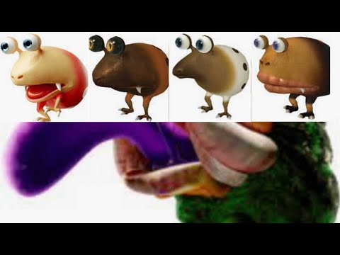 Bulborb vs Orange Bulborb vs Whiptongue Bulborb vs Spotty Bulbear vs Emperor Bulblax