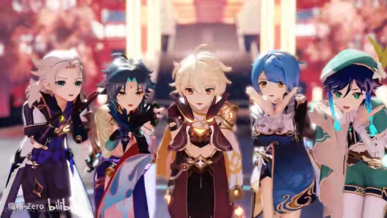 【原神  Genshin Impact MMD】【Kimagure mercy】