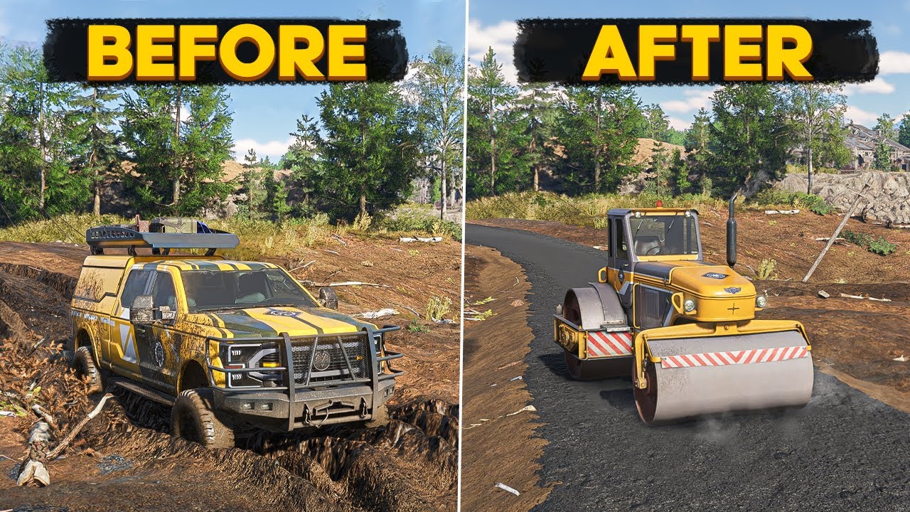 Building Road on Extreme Mud in RoadCraft Transforming a Muddy Trail into a Smooth Road