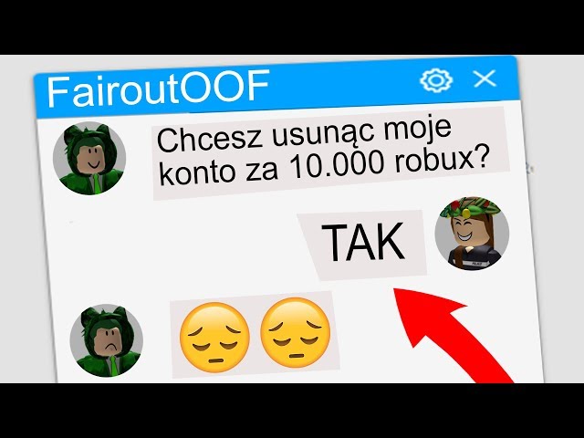 I Offer 10 000 Robux For Removing My Roblox Account Youtube - robux roblox piosenka lil squa