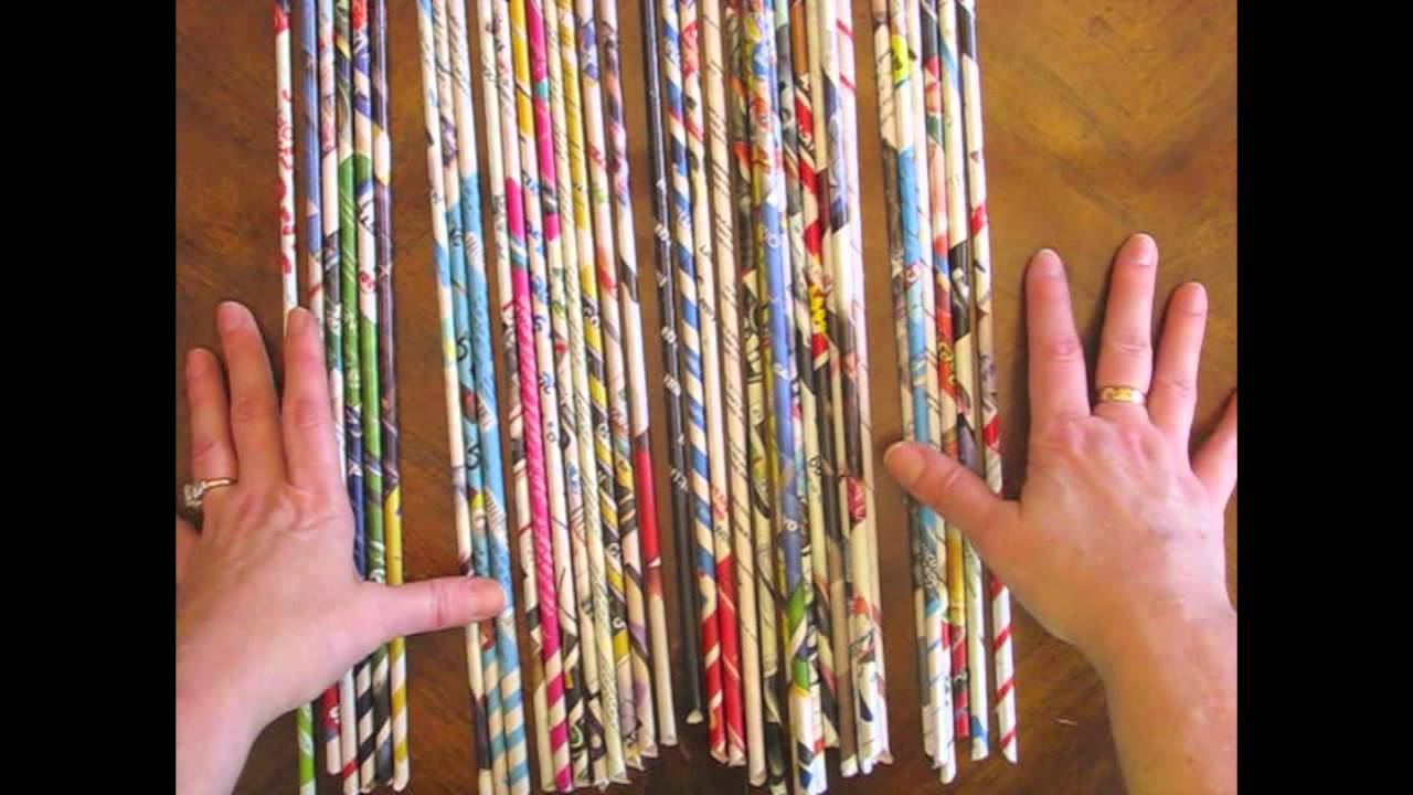 Rolled Paper Projects - YouTube