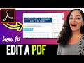 How to Edit a PDF Using Adobe Acrobat Pro DC