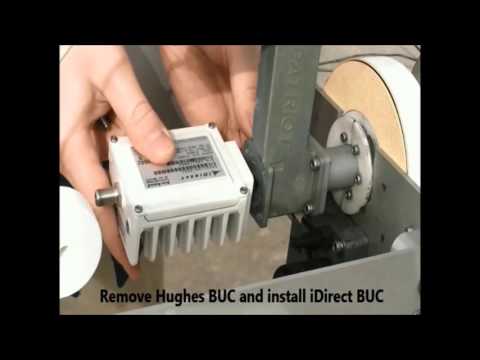 MotoSat F1/F2/XF2 HughesNet to iDirect Conversion