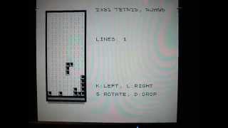 Zx81Zx01 Core Running Tetris On Mist Fpga Board