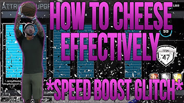 NBA 2K16 HOW TO CHEESE EFFECTIVELY *IN DEPTH TUTORIAL* SPEED BOOST GLITCH
