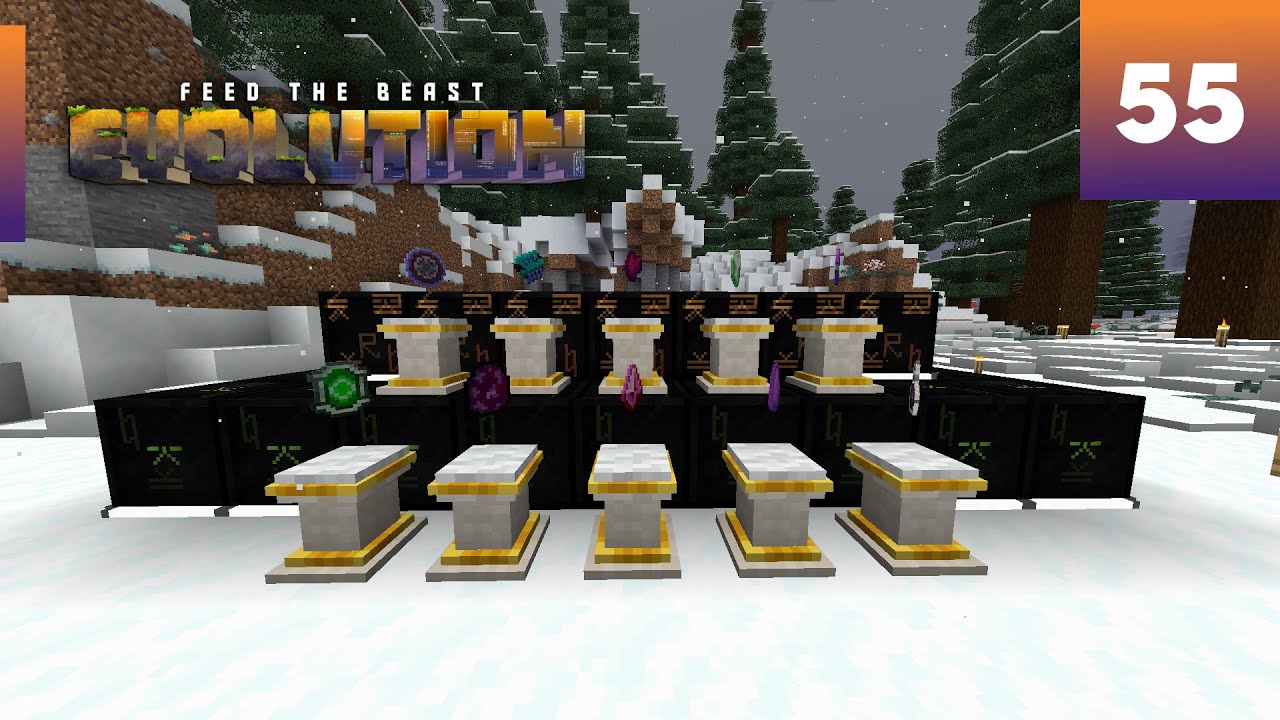 FTB Evolution #55 - Time Prism and 2nd Layer of the FTB Pyramid - YouTube