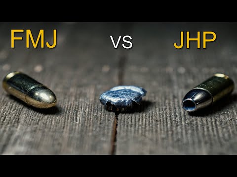 FMJ vs Hollow Point | What's the Difference? - YouTube