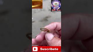 Con Detector Equinox 800 Sale Anillo De Oro. 14 K.