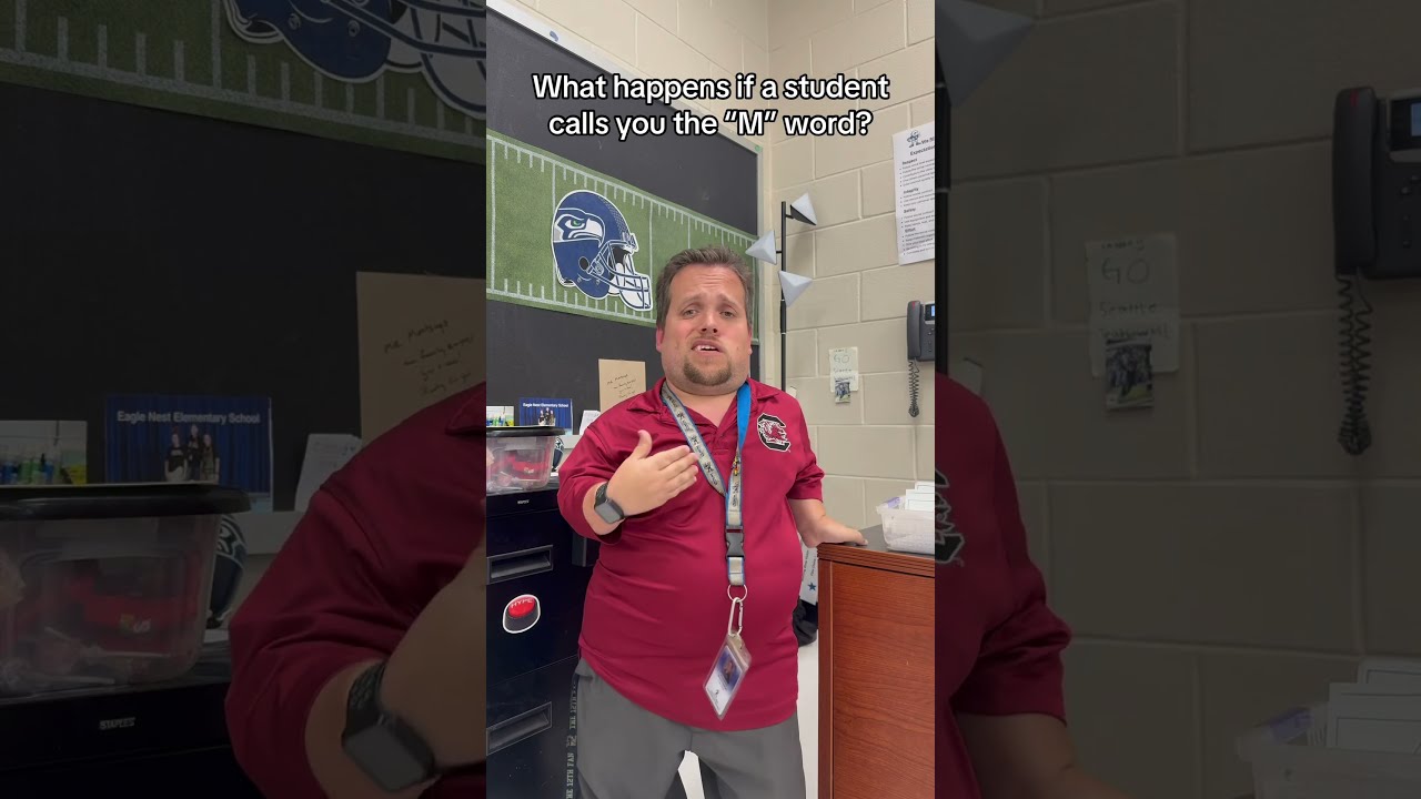 What Happens If A Students Calls You The M Word 