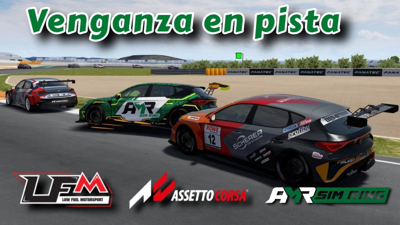 Carrera de entrenamiento😨Circuit Ricardo Tormo | TCR Cupra Leon | AC LFM-S21 W 2