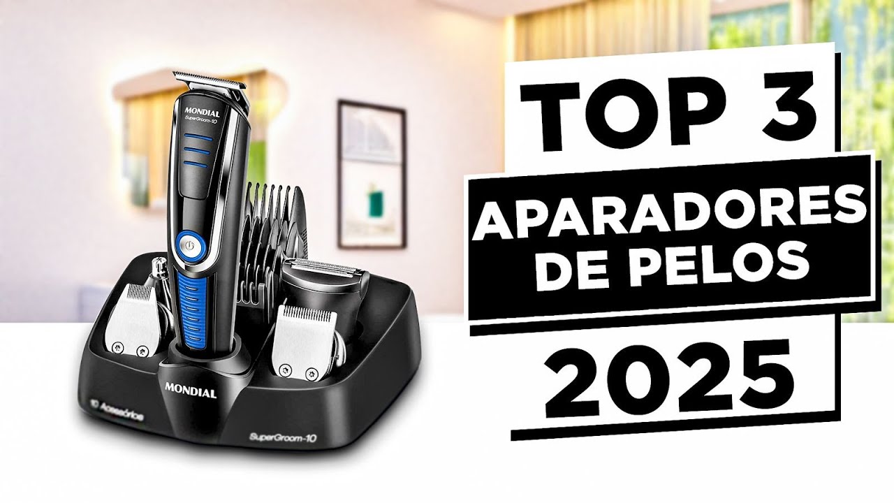 Qual APARADOR DE PELO Comprar em 2025? TOP 3 Melhores Aparadores de ...