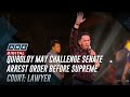 Quiboloy may challenge Senate arrest order before Supreme Court, says his lawyer | ANC