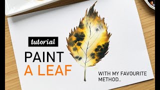 My favourite wet-on-wet method