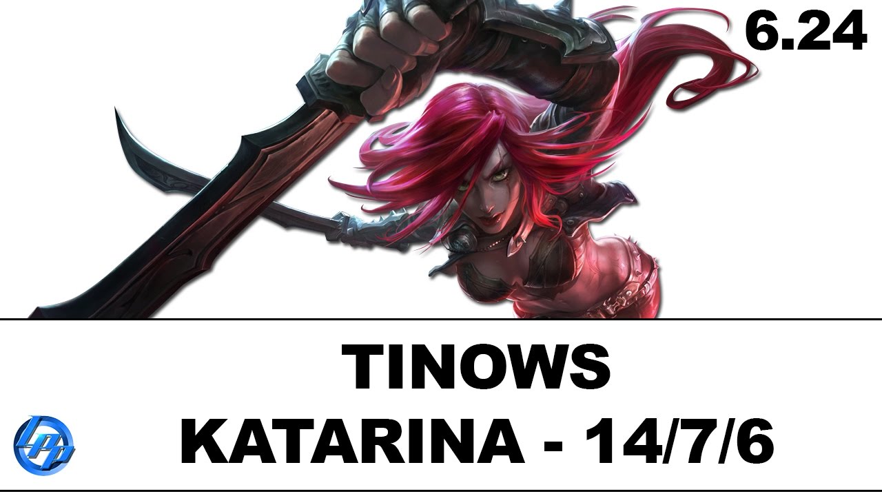 Tinows - Katarina vs Brand - Patch 6.24
