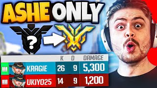 POV: You have 5X The Damage of Enemy DPS... | Unranked to GM Ashe Only #9