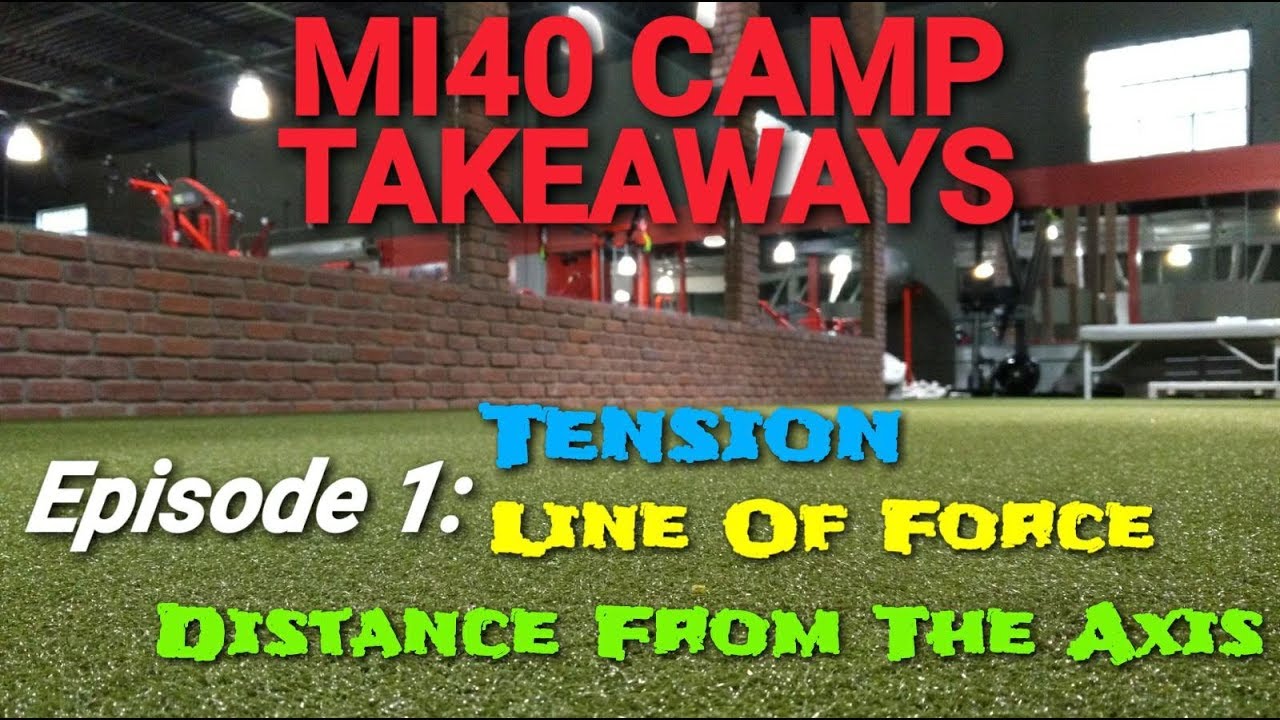 Mi40 Camp Takeaways Episode 1