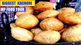 Street Food/ Biggest Kachori / बड़े कचोरी के लिए फेमस शहर -Unhel ka Famous Kachori / MP Food