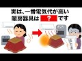 【有益】暖房器具の電気代を安くするライフハック雑学