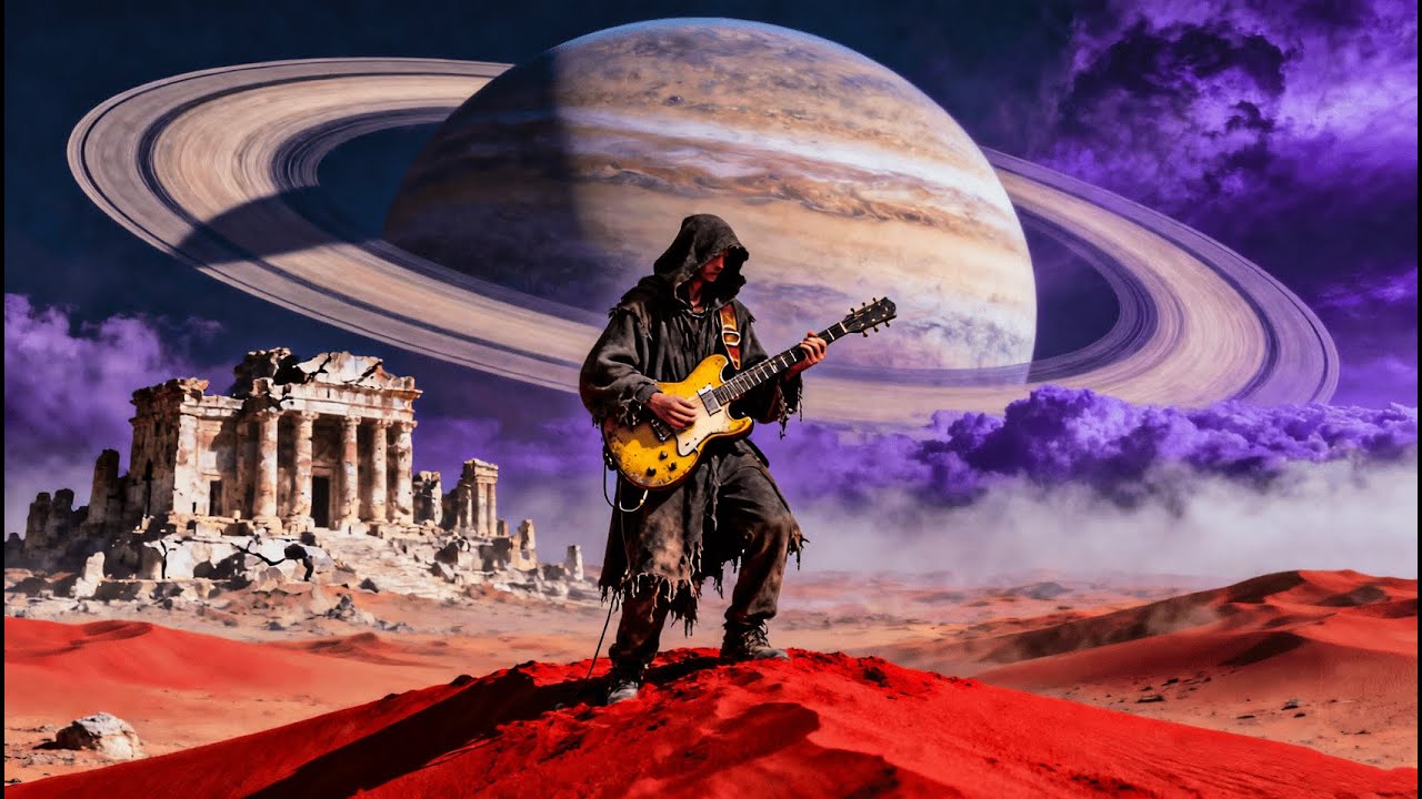 Deep Ambient Desert Blues | Psychedelic Rock Night Drive